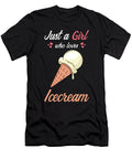 Just a Girl Who Loves Icecream Manuel Schmucker T-Shirt