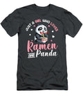 Just a Girl Who Loves Ramen Panda Colton Syllable T-Shirt