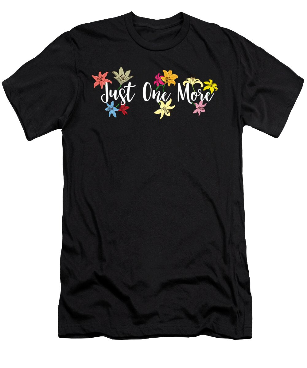 Just One More Orchid for Orchid Lovers Noirty Designs T-Shirt