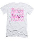 Justine Names Without Frontiers Vidddie Publyshd T-Shirt