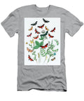 Kaleidoscope of Fluttering Butterflies and Caterpillars William Forsell Kirby T-Shirt