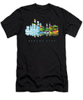 Kansas City Colorful Silhouette Long Shot T-Shirt
