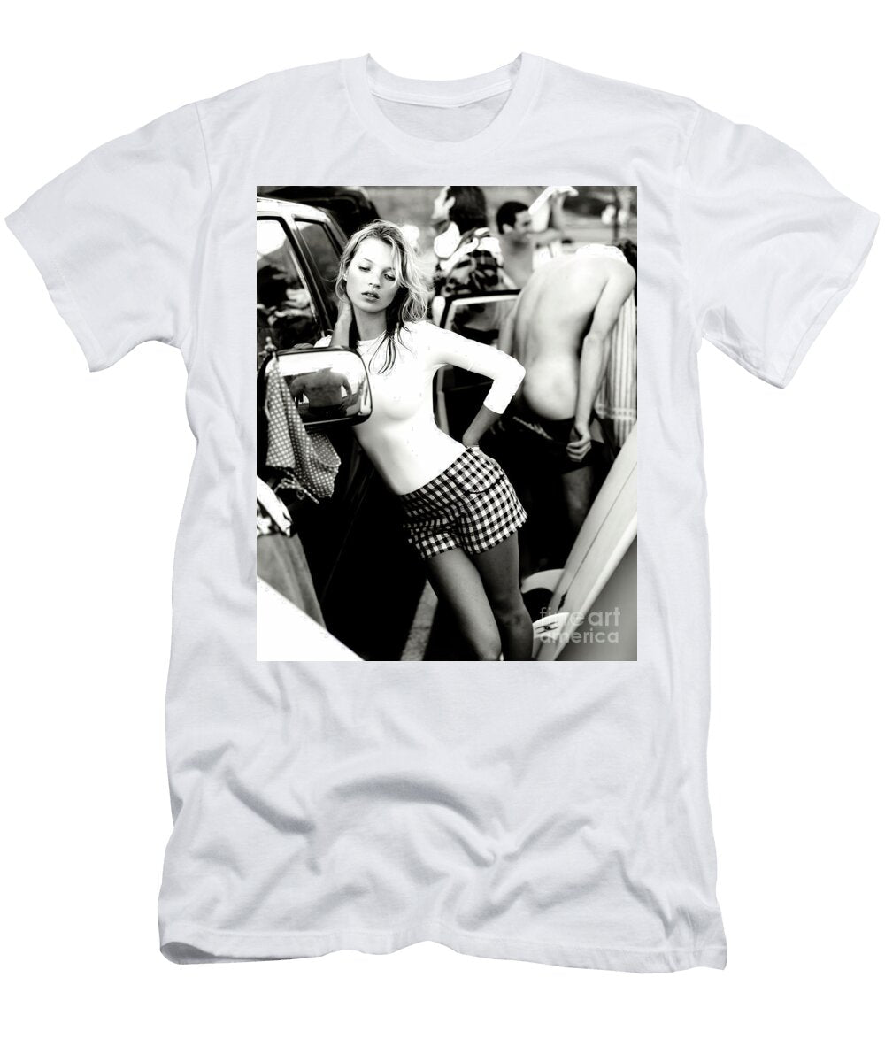 Kate Moss Los Angeles Harpers Bazaar 1996 Mario Testino T-Shirt