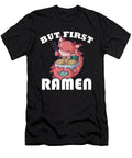 Kawaii Dragon But First Ramen Noodle Japanese Food Fuzius T-Shirt