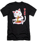 Kawaii Maneki Neko Ramen Noodles Japanese Anime Noodle Soup Ardi Ancah T-Shirt