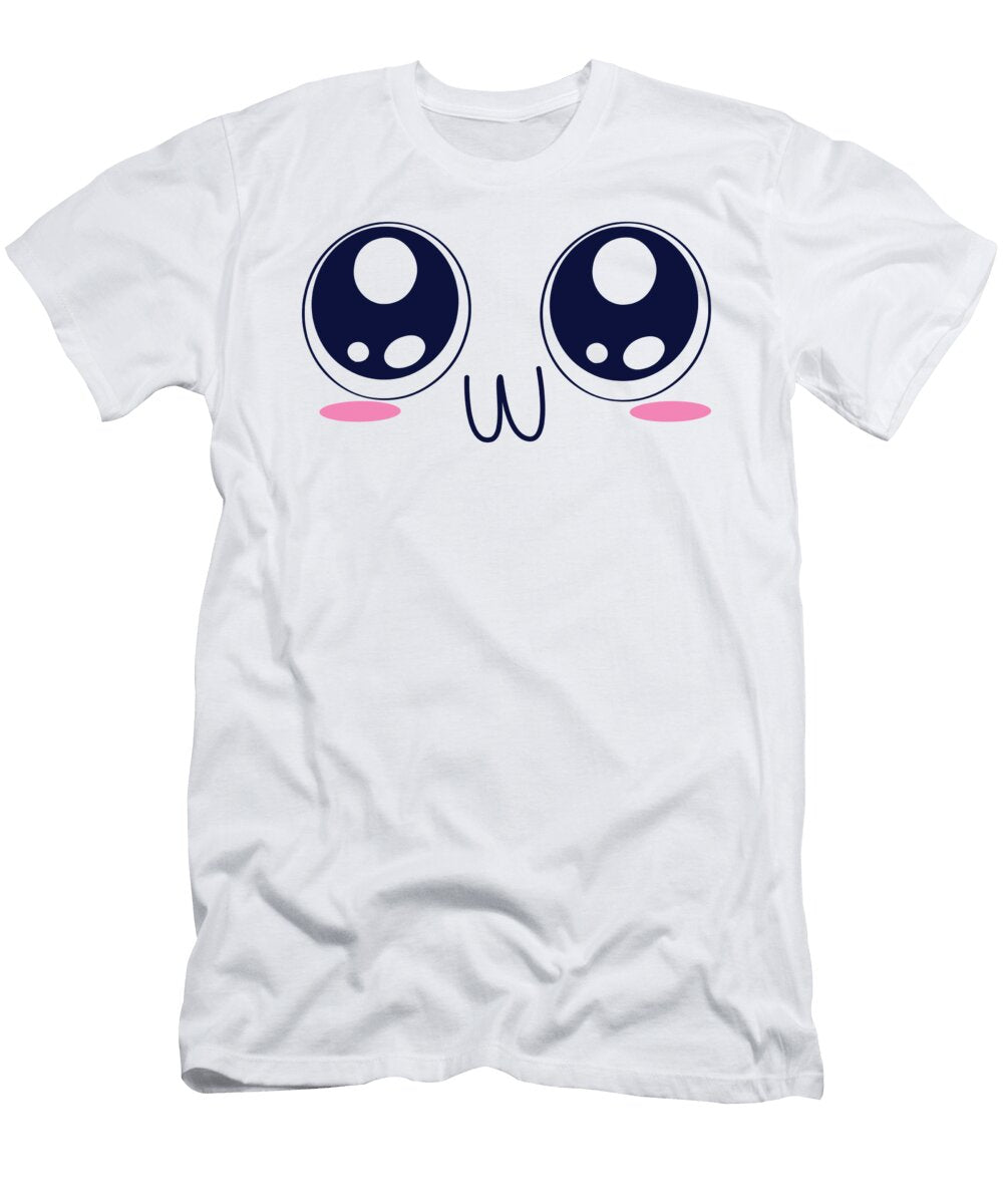 Kawaii Owo Face Uwu Meme Anime Aesthetic Otaku Shirtom T-Shirt