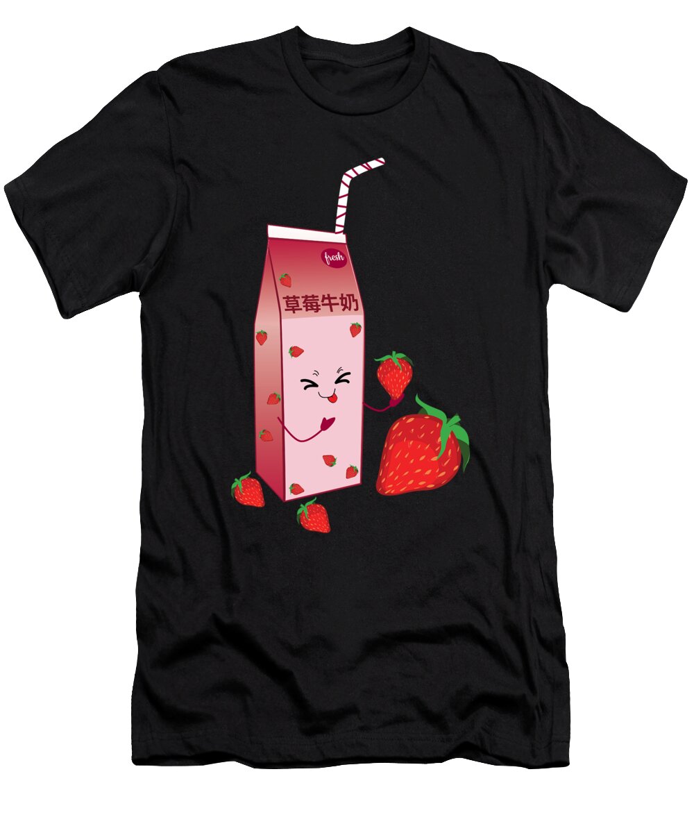 Kawaii Strawberry Milk Shirtom T-Shirt
