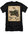Kawasaki Ninja H2 Sx Se As a Renaissance Machine Frederick Vellani T-Shirt