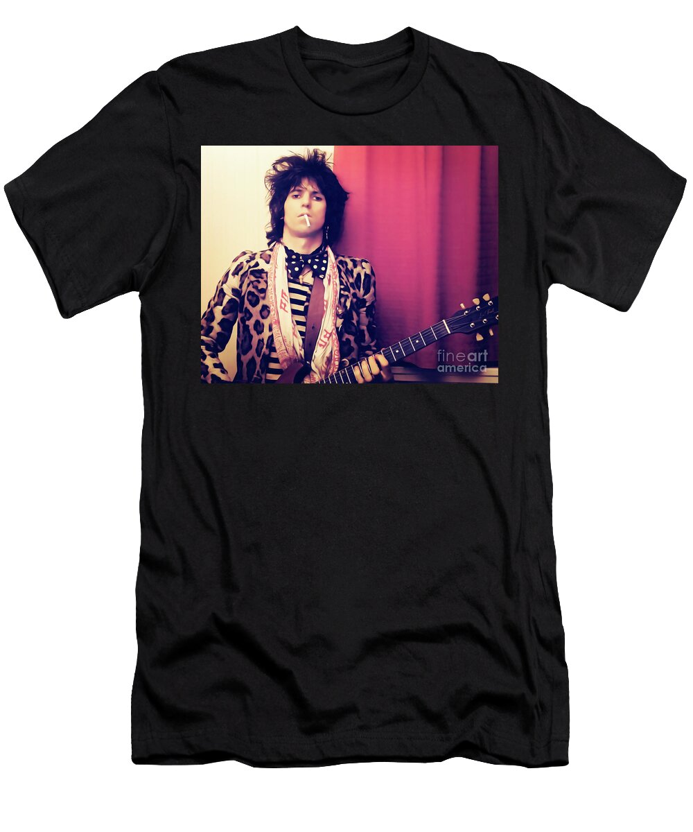 Keith Richards Music Legend Kultur Arts Studios T-Shirt