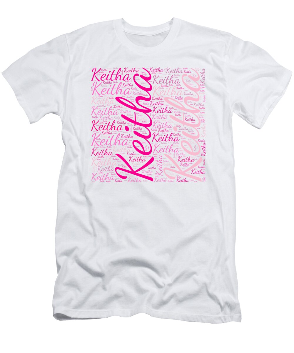Keitha Names Without Frontiers Vidddie Publyshd T-Shirt