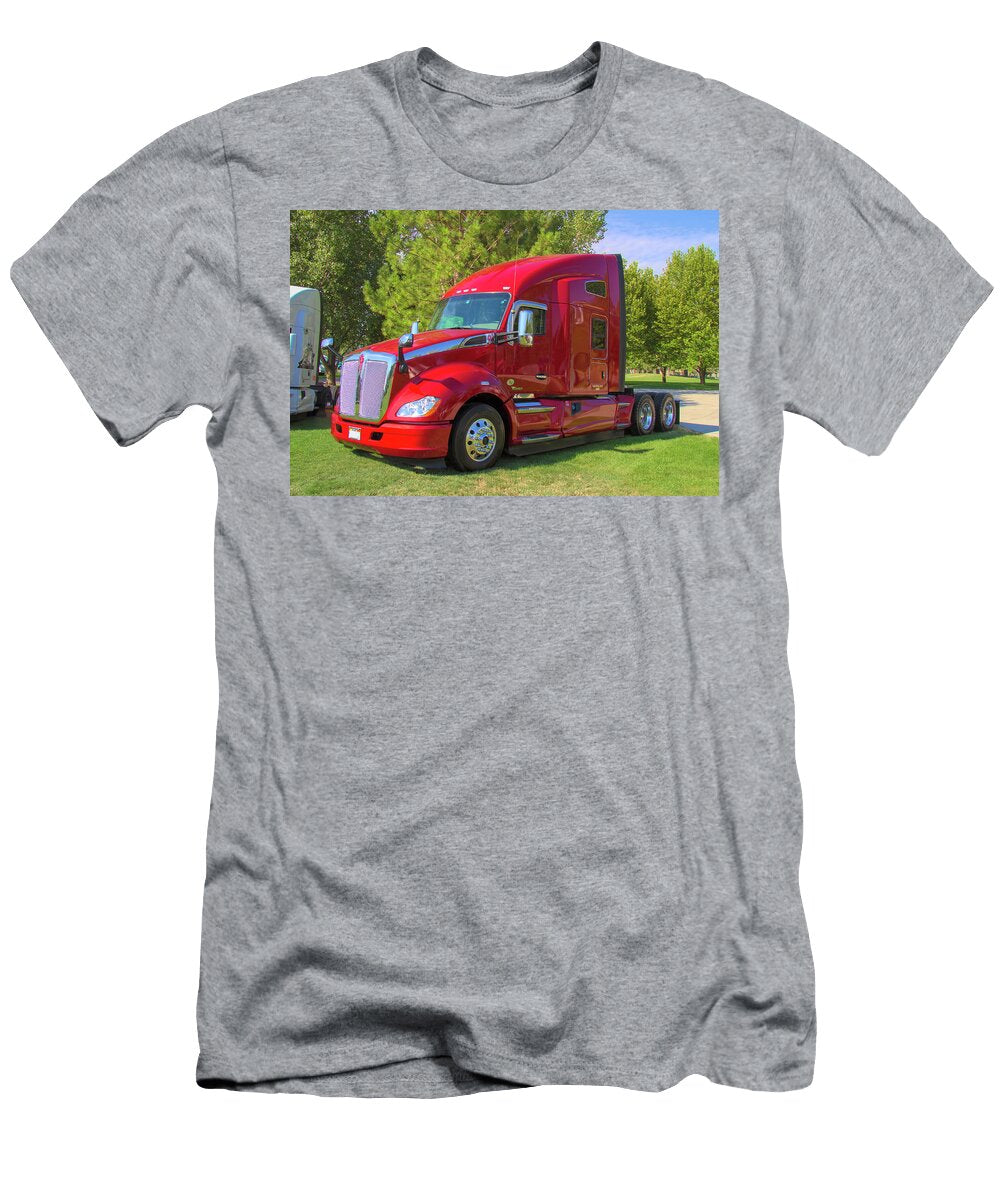 Kenworth Semi Truck At Truck Show 025 Nick Gray T-Shirt