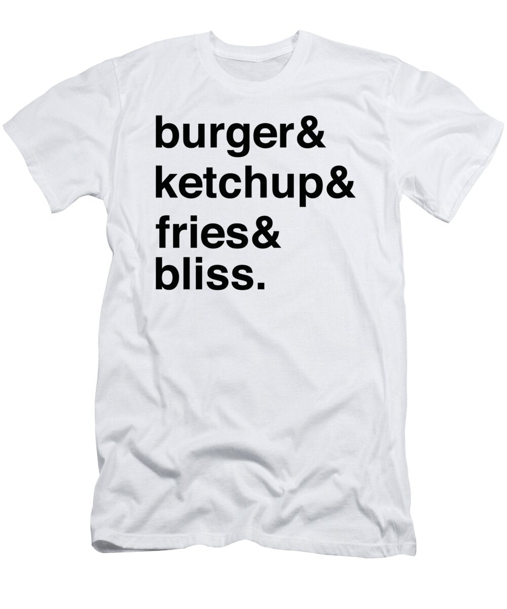Ketchup Fries Comfort Food Bliss Locito T-Shirt