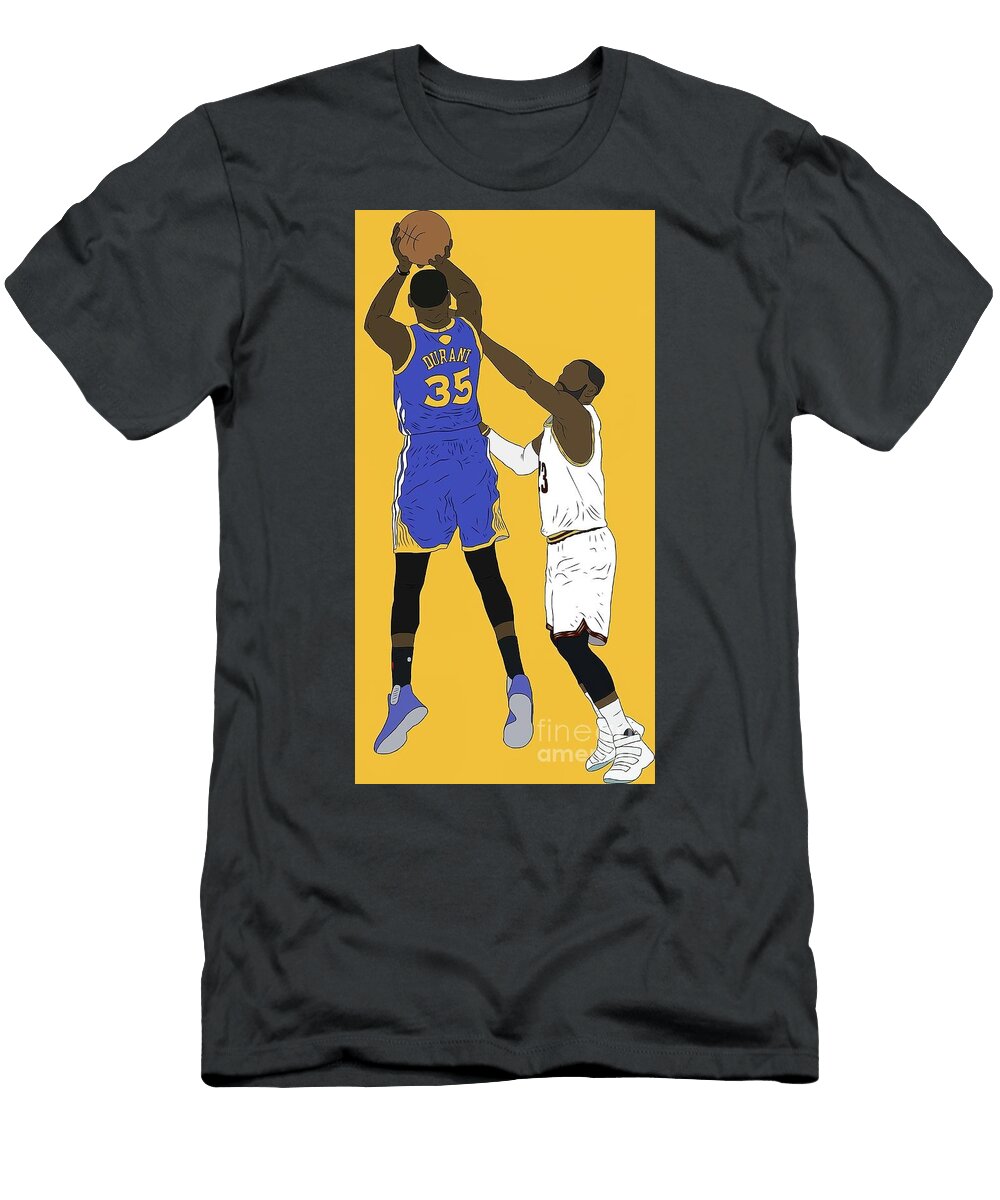 Kevin Durant Clutch Shot Over Lebron James Owen Kennedy T-Shirt