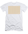 Khaki White Modern Stripe Chevron Pattern Pairs Valspar 2023 Coty Holmes Cream 3004 10b Petite Patterns T-Shirt