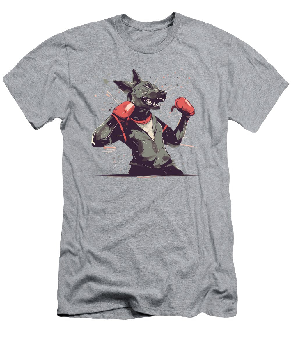 Kickboxing Dog Amir Faysal T-Shirt