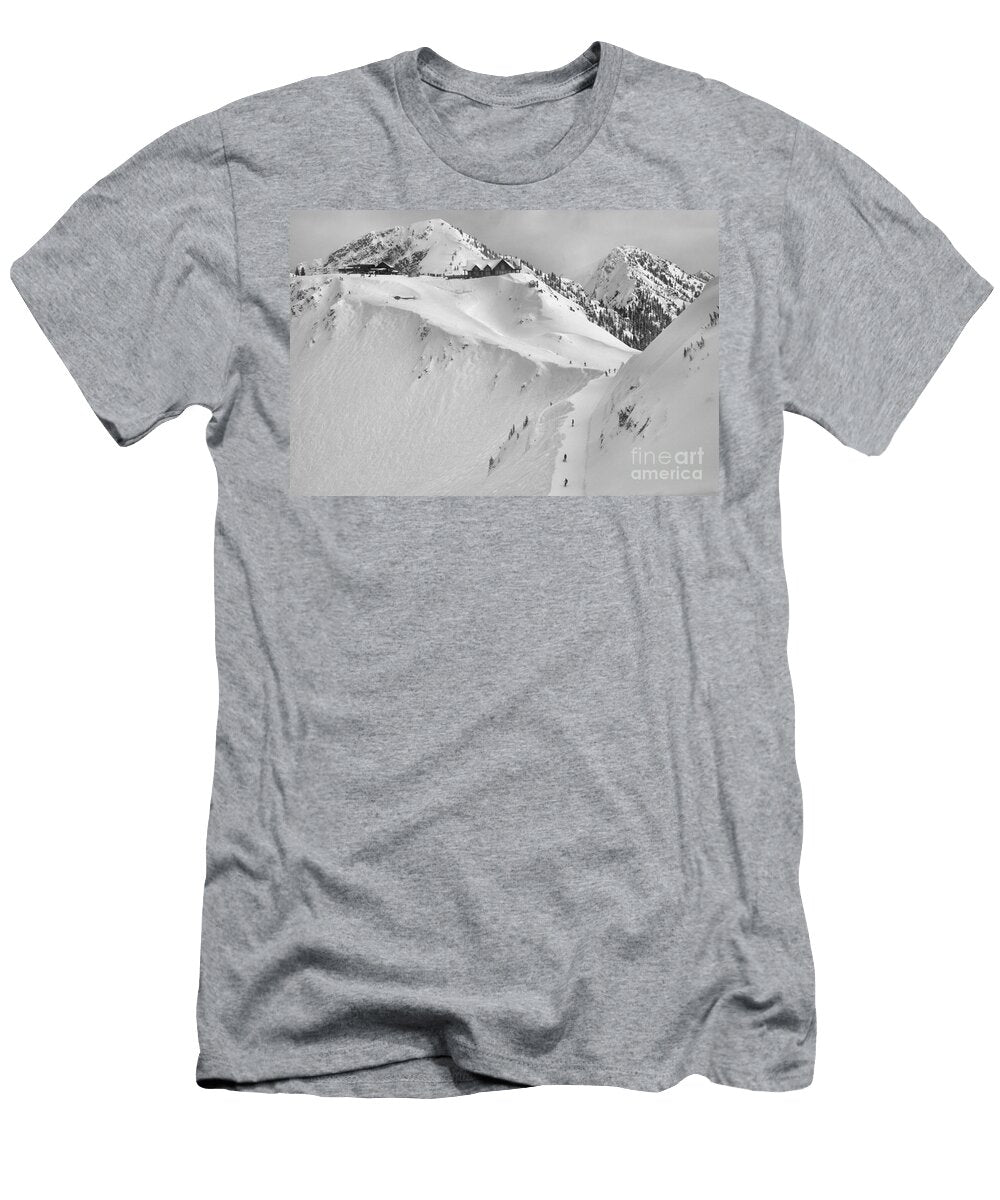 Kicking Horse Bowl Over Black Diamond Black and White Adam Jewell T-Shirt