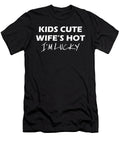 Kids Cute Wifes Hot Im Lucky Jacob Zelazny T-Shirt