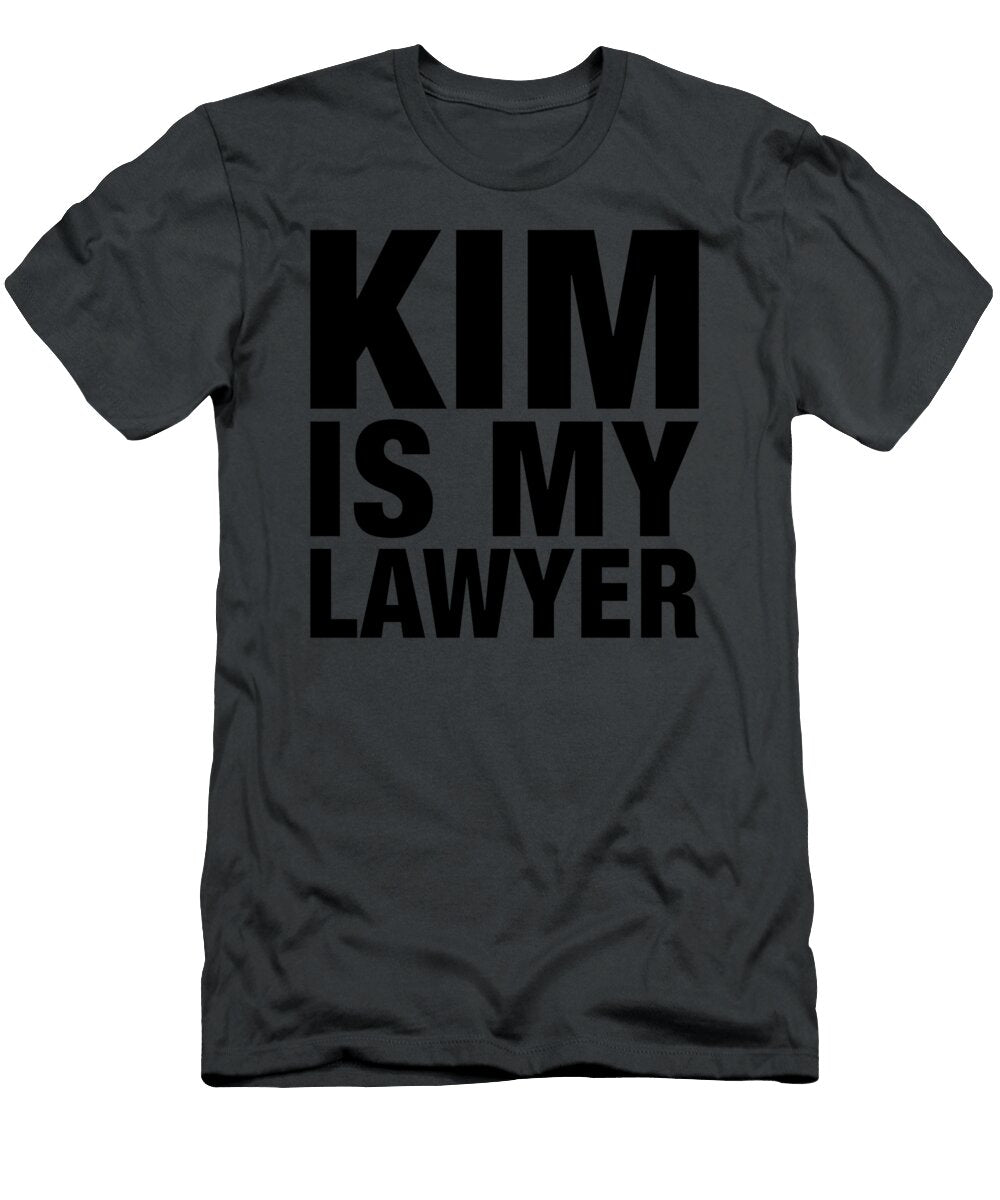 Kim Is My Lawyer Apparel Co Kim Is My Lawyer Grey Small Barryj Rozali T-Shirt