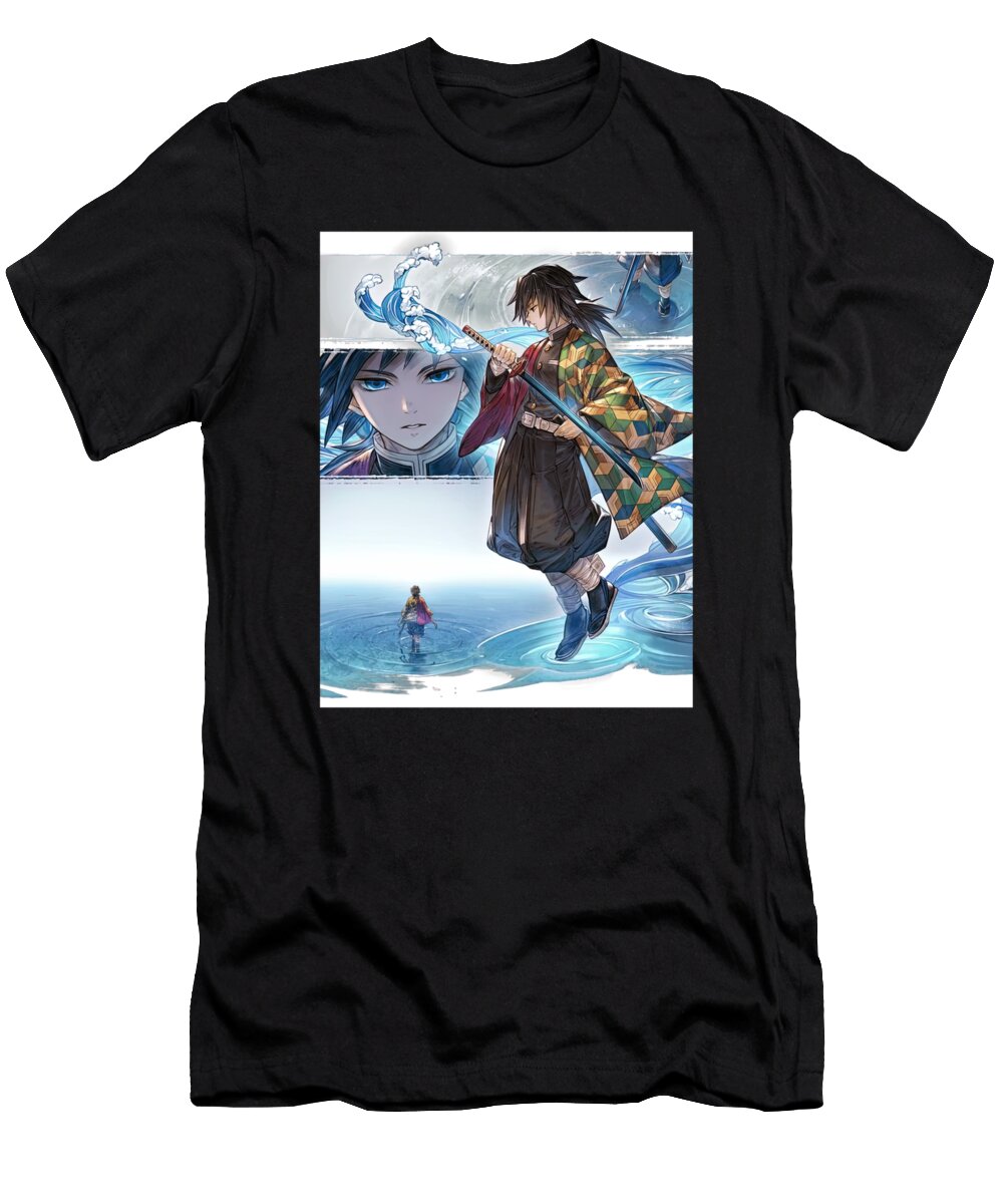 Kimetsu No Yaiba Movie Retro Faded Style Design Do Van Phung T-Shirt