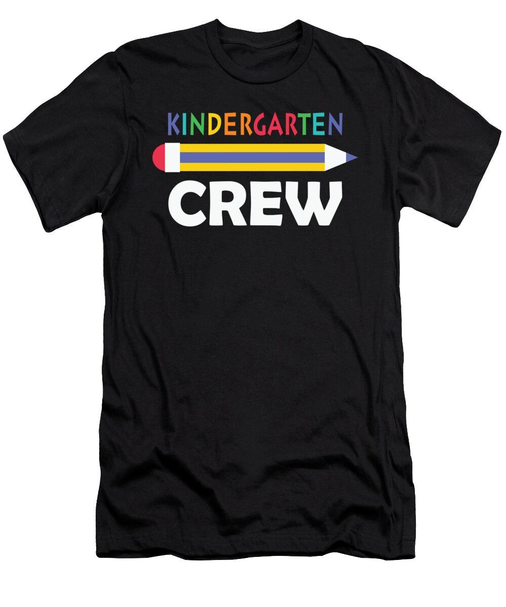 Kindergarten Crew Funny Kindergarten Child Licensed Art T-Shirt