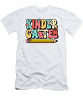 Kindergarten Floral Pen School Design Licensed Art T-Shirt