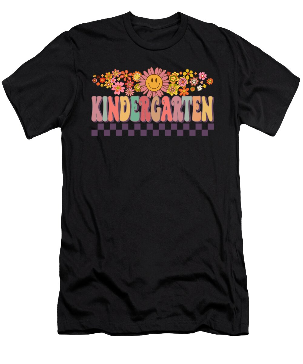 Kindergarten Floral Pre School Design Licensed Art T-Shirt