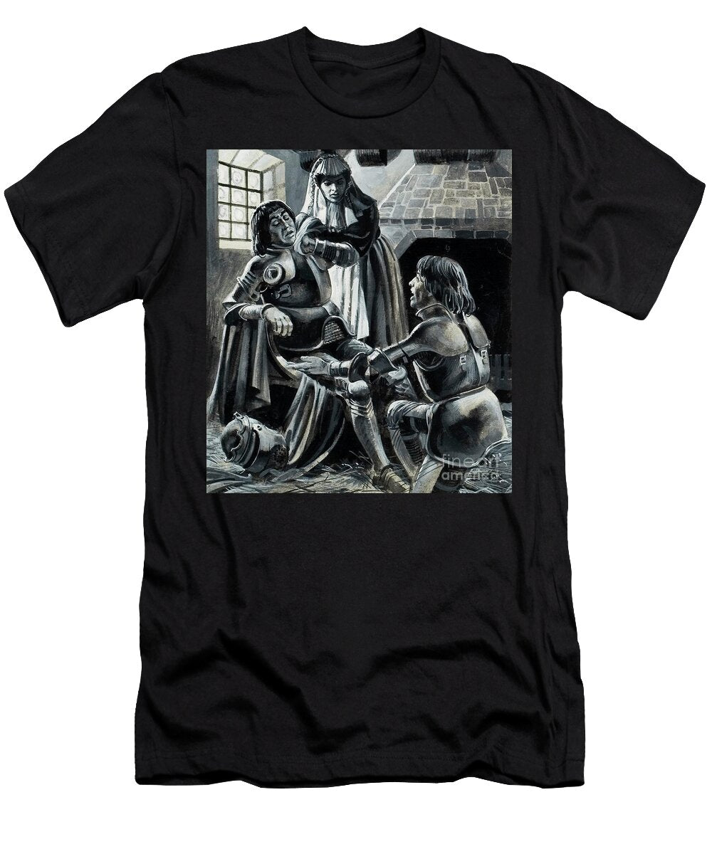 King Henry Vi After the Battle of St Albans on 22nd May 1455 Andrew Howat T-Shirt
