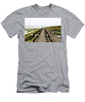 Kirby Park Mossy Bridge with Foggy Sky Patrick Bender T-Shirt