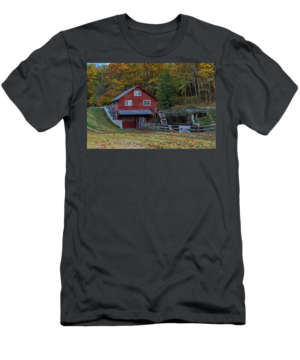 Kirbys Mill Fall James Mcclintock T-Shirt