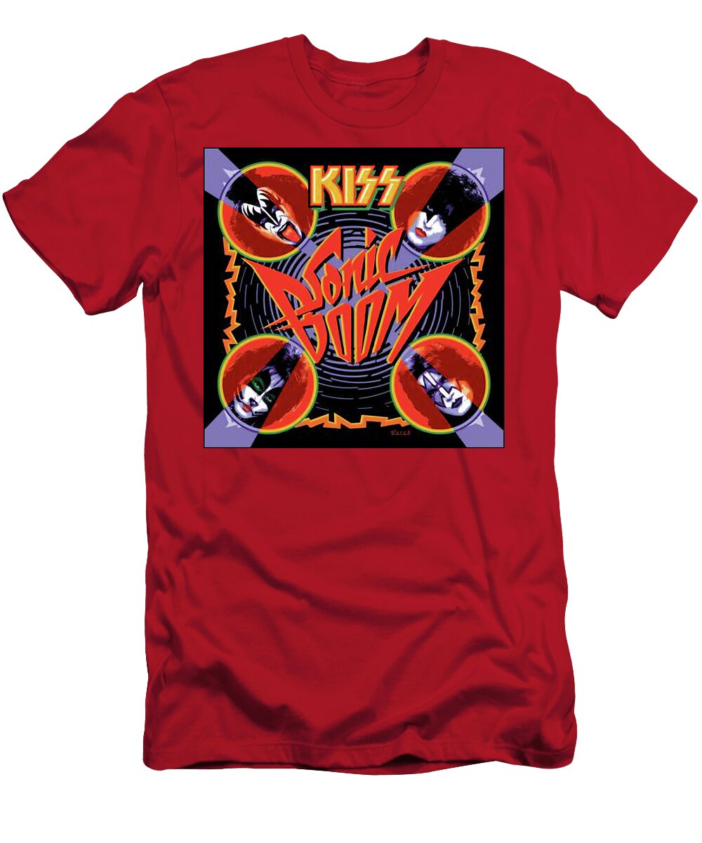 Kiss Sonic Boom Album Cover 2009 Robert Banach T-Shirt