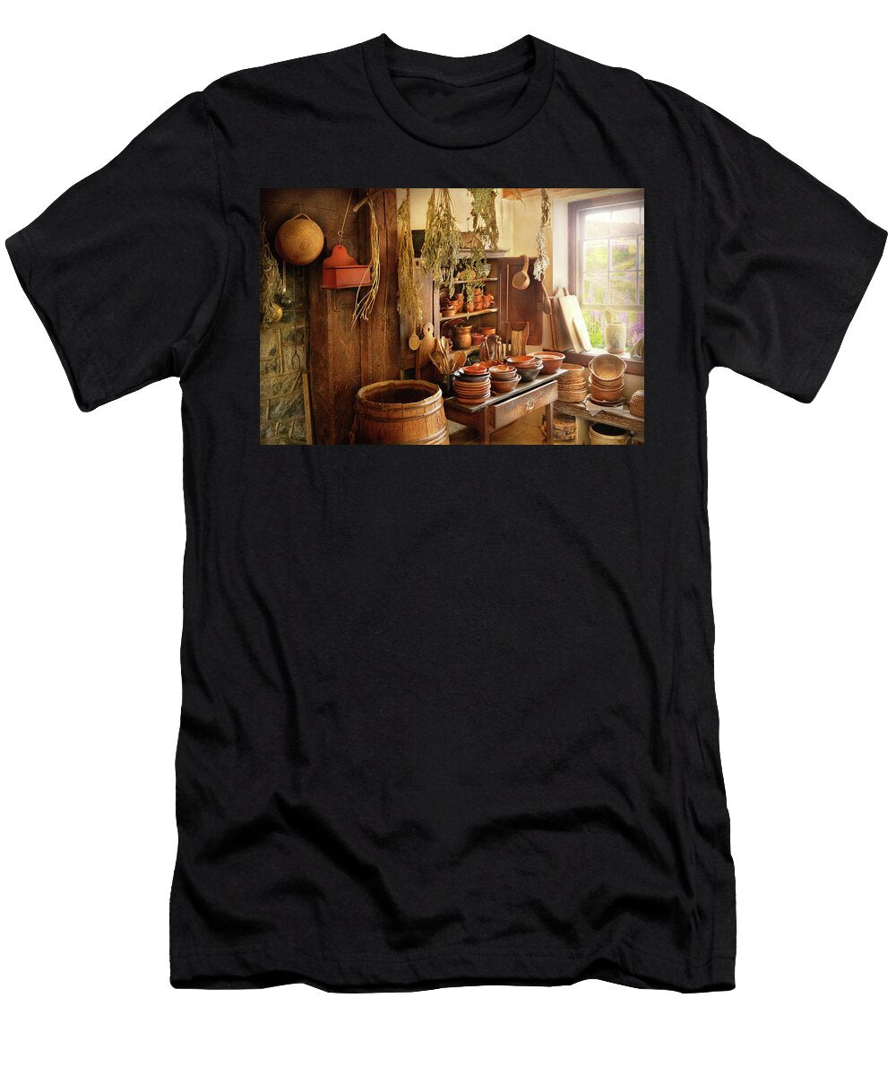 Kitchen in a Wizards Kitchen Mike Savad T-Shirt