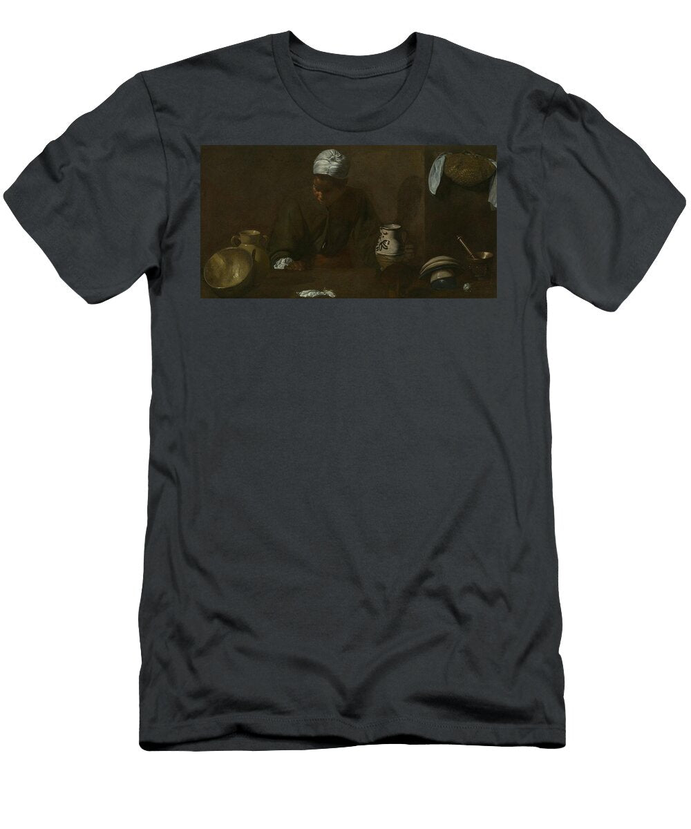 Kitchen Scene Diego Velazquez Spanish T-Shirt
