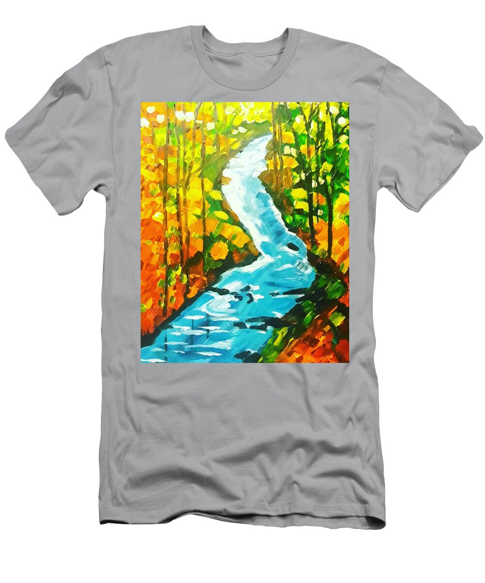 Klamath Riveroregon Kristi Argyle T-Shirt