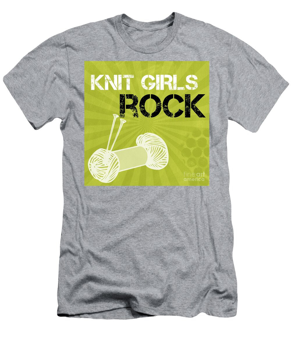 Knit Girls Rock Linda Woods T-Shirt