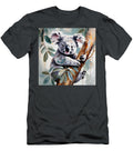 Koala Clutching a Eucalyptus Branch in a Tree Grover Mcclure T-Shirt