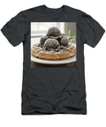 Kp1105 Chocolate Ice Cream on Belgian Waffle Walter Paul Bebirian T-Shirt