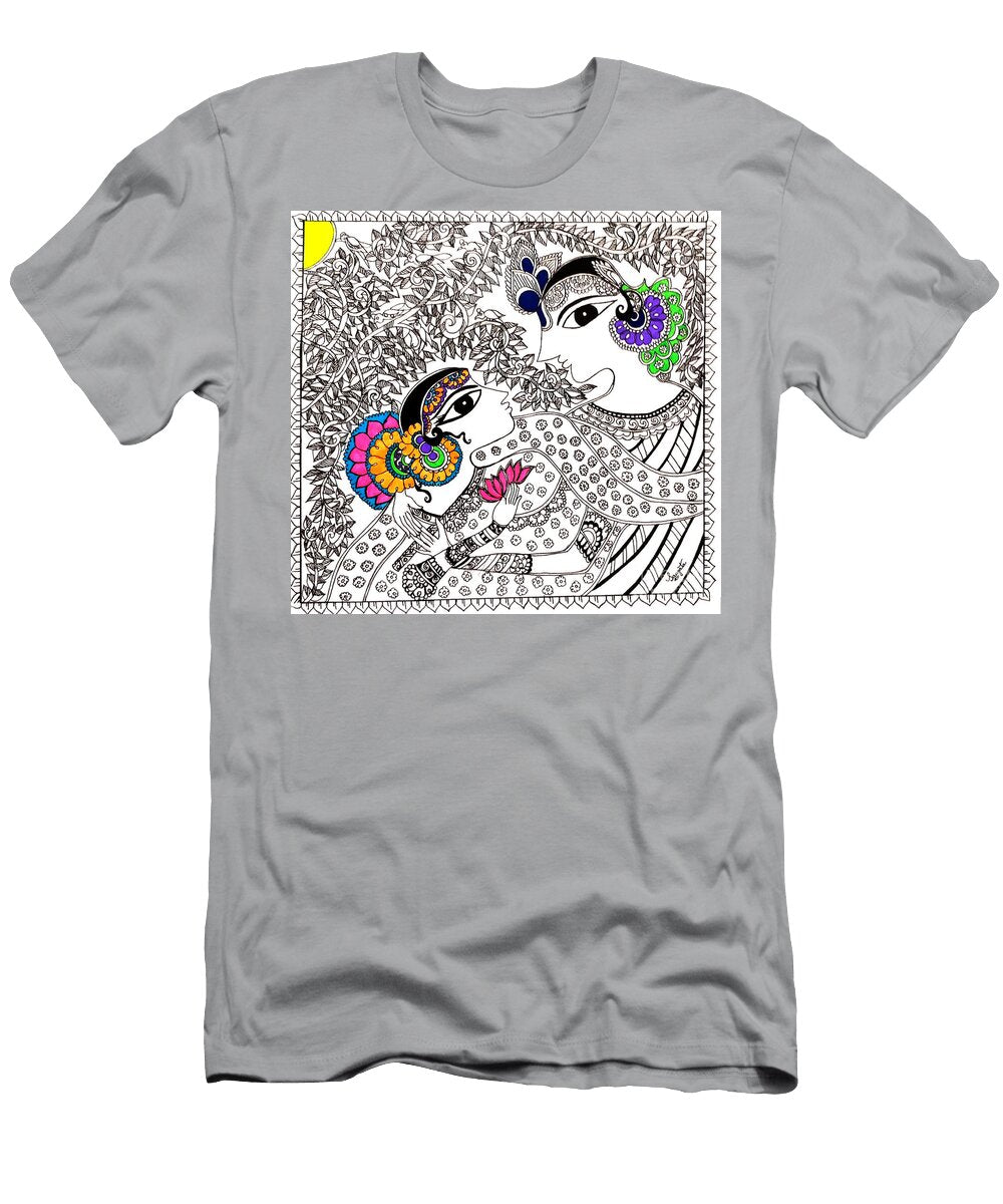 Krishna and Radha Saugata T-Shirt