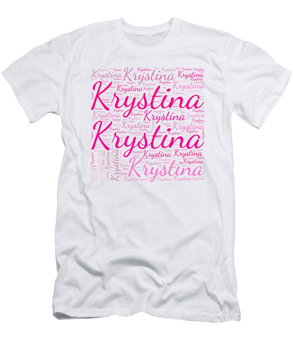 Krystina Names Without Frontiers Vidddie Publyshd T-Shirt