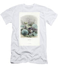 LA Fee Violet Kneels Under the Leaves Squeezing Gold Dishes European School T-Shirt
