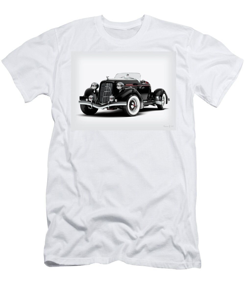 LA Voiture Noire the Black Auburn 1 Stephane Gil T-Shirt