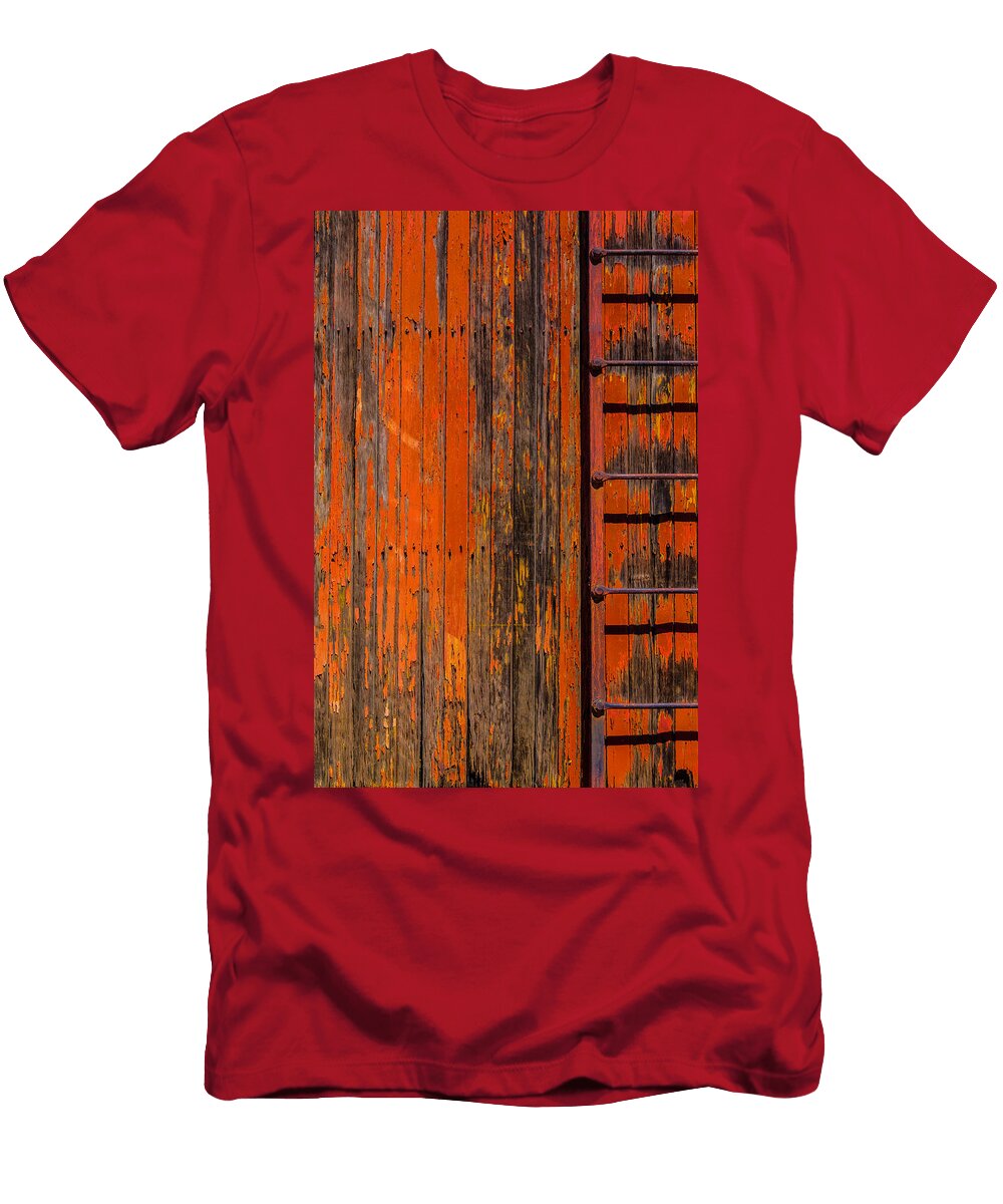 Ladder on Boxcar Garry Gay T-Shirt