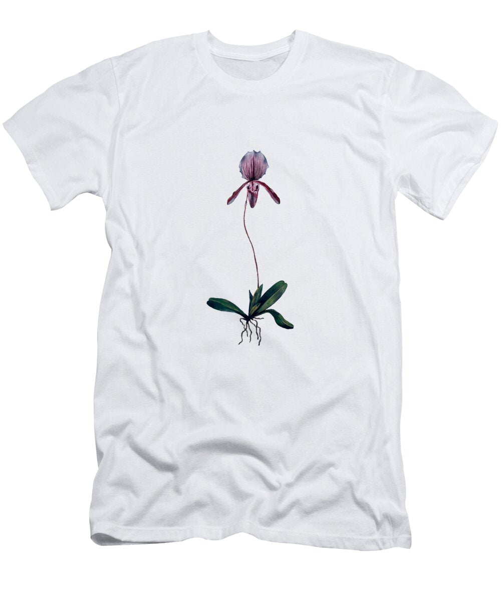 Lady Slipper Orchid Karin Savage T-Shirt