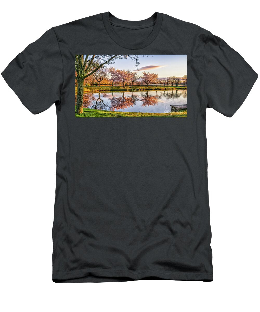 Lakeside Blooms Sean Mills T-Shirt