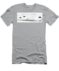 Lamar Valley Winter Bison Julie Argyle T-Shirt