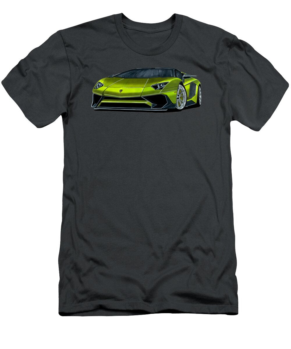 Lamborghini Aventador Lp 750 4 Sv Vladyslav Shapovalenko T-Shirt