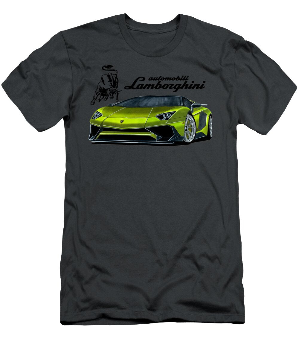 Lamborghini Aventador Lp 750 4 Vladyslav Shapovalenko T-Shirt
