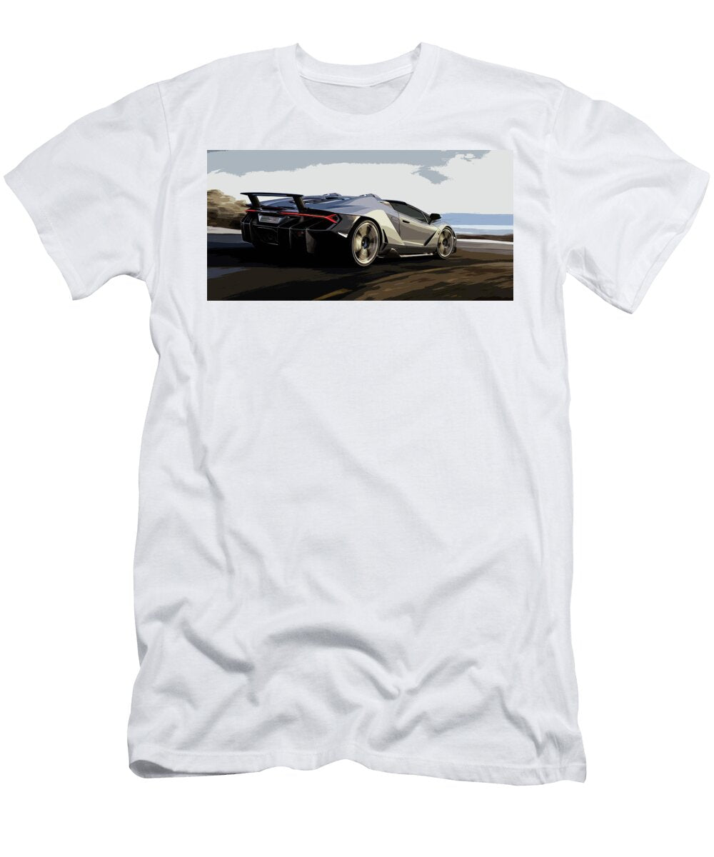 Lamborghini Centenario Lp770 4 Roadster Thespeedart T-Shirt