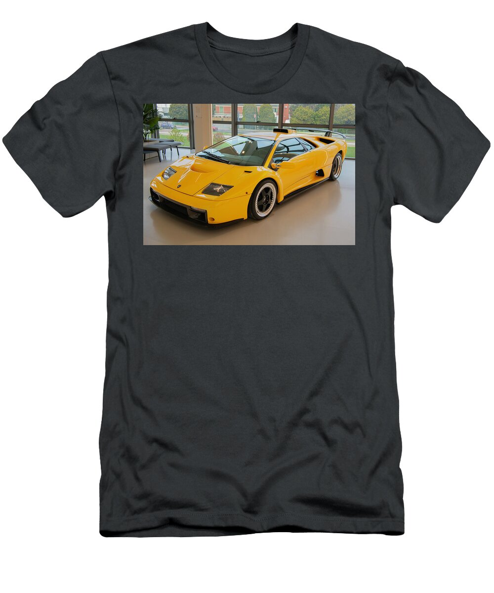 Lamborghini Diablo Gt At Lamborghini Museum in Modena Italy Ivan Batinic T-Shirt