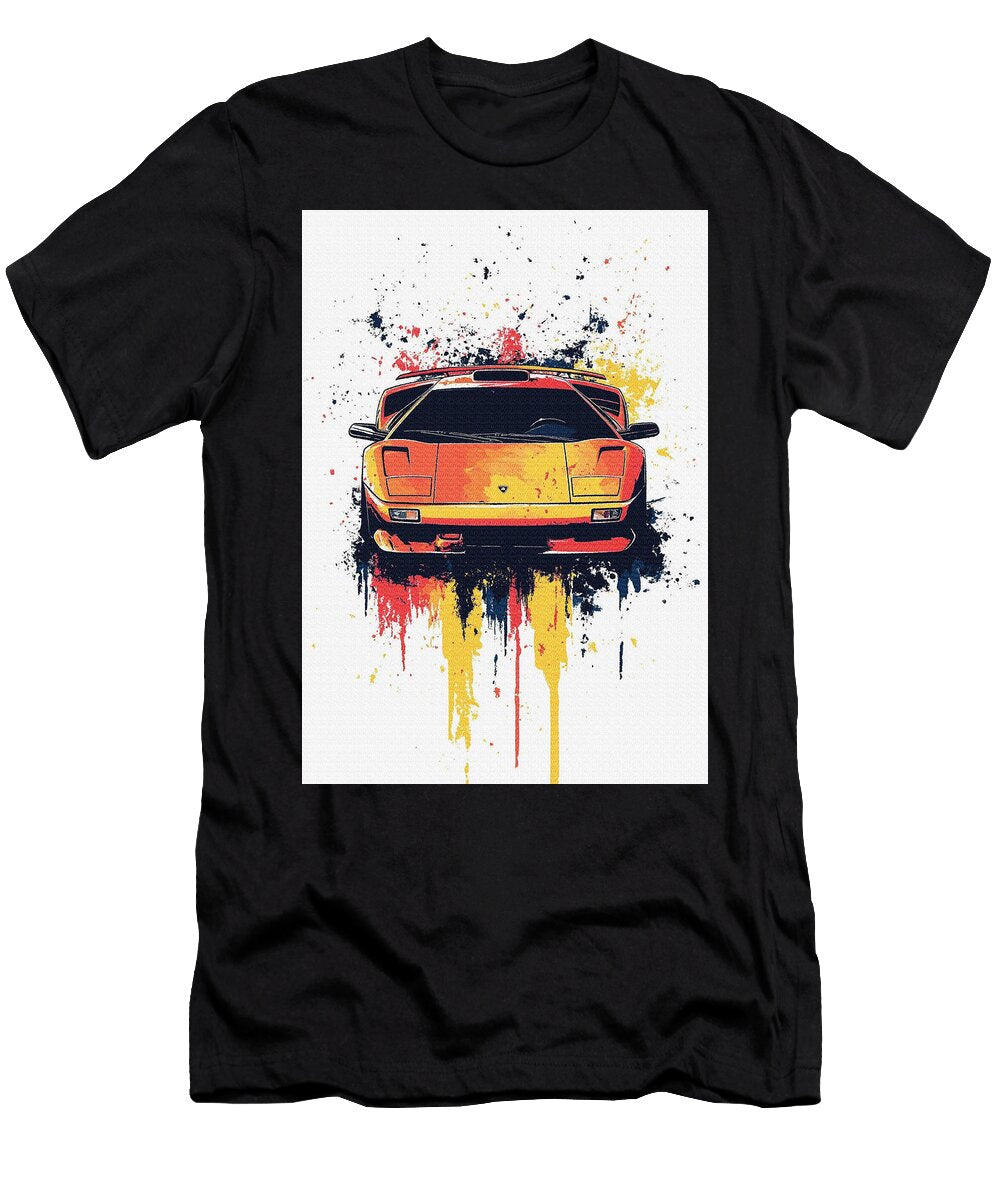 Lamborghini Diablo Retro Italian Legend Jennifer Moore T-Shirt