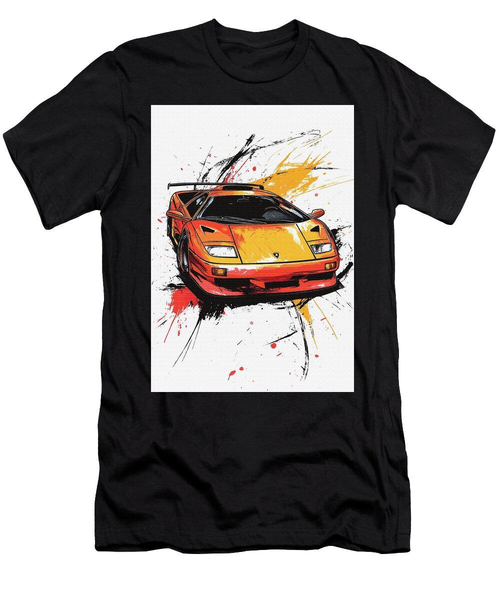 Lamborghini Diablo Se30 Thirtieth Anniversary Roar Jennifer Moore T-Shirt